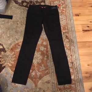 Tory Burch black skinny jeans